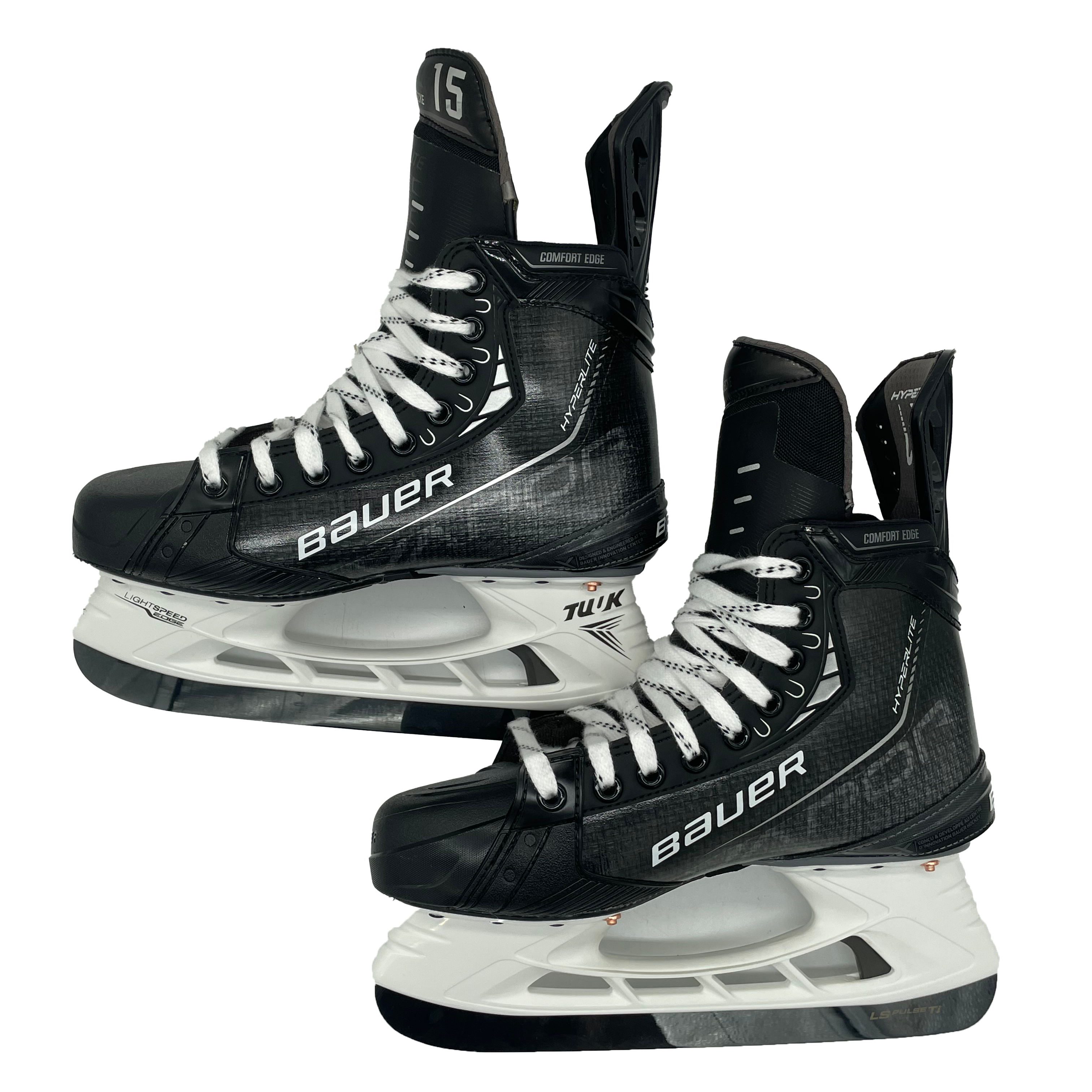 Patins de hockey Bauer Vapor Hyperlite Pro Stock - Taille 7D (noir)